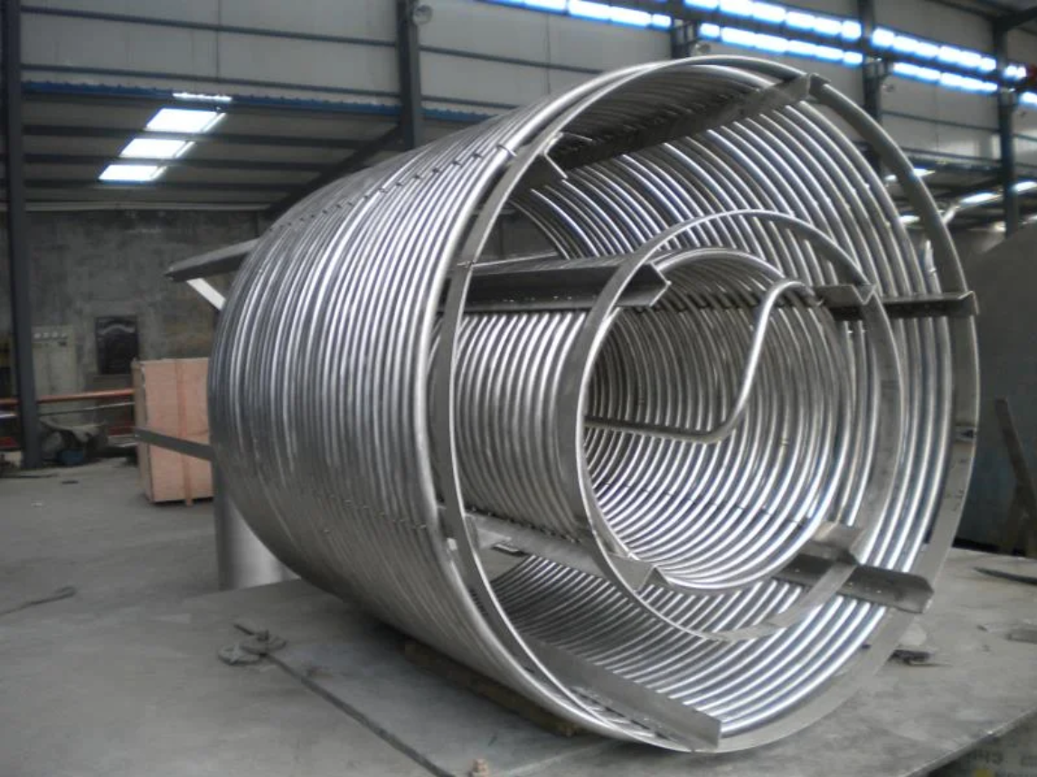 Titanium Coil Pipe